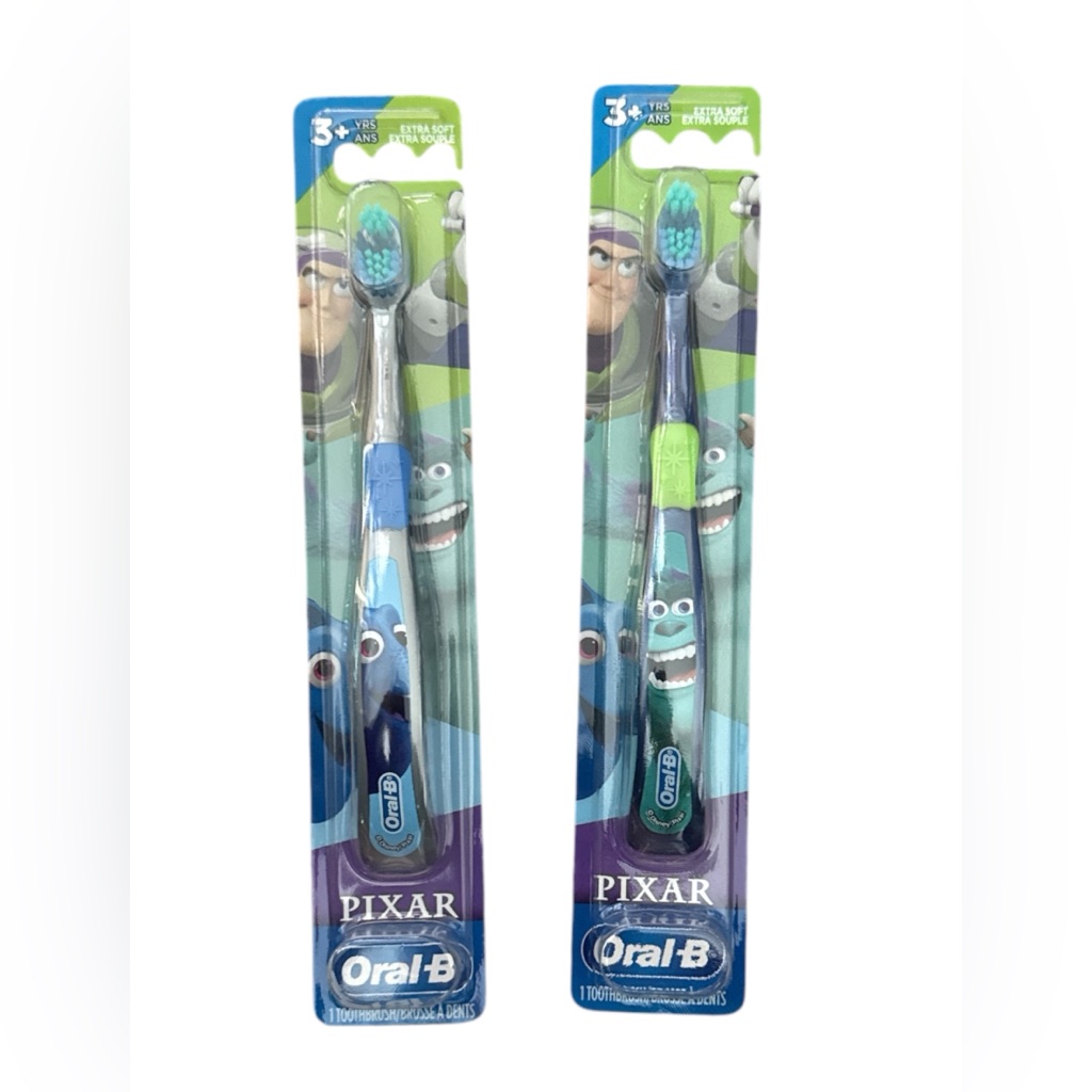 Oral-B Pixar Kids Toothbrush Set Extra Soft 2pcs